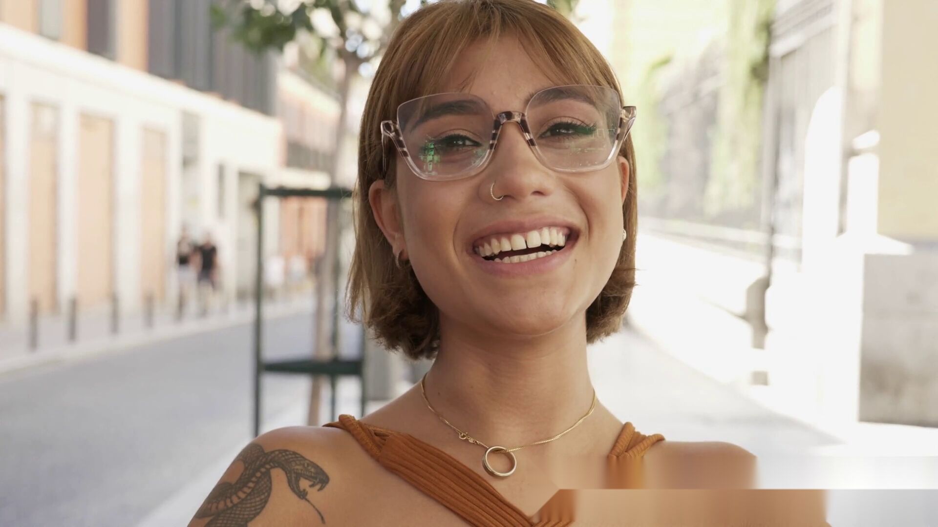 Colombian Beauty's First Cum Swallow