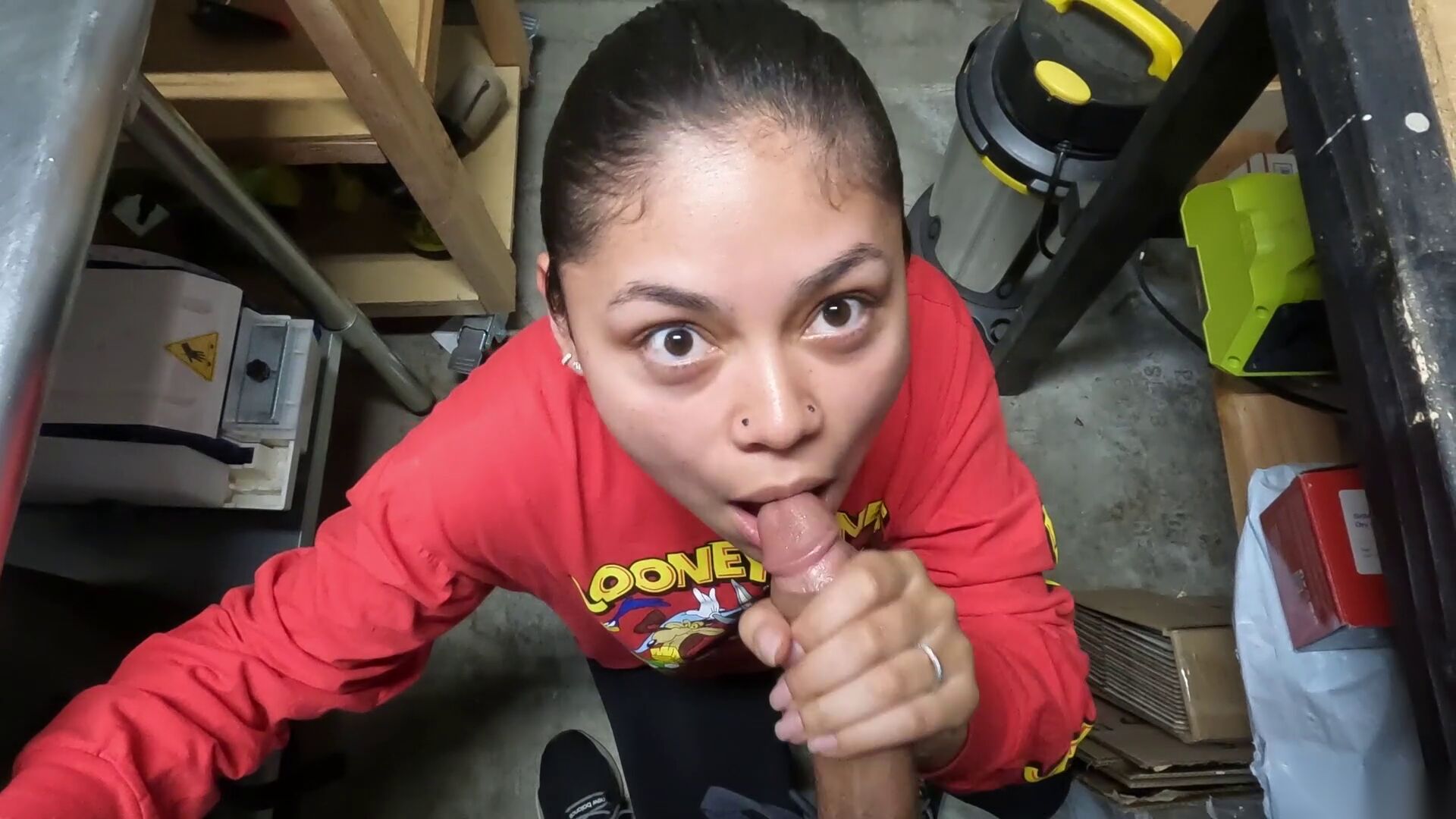 Clothed BJ Facial
